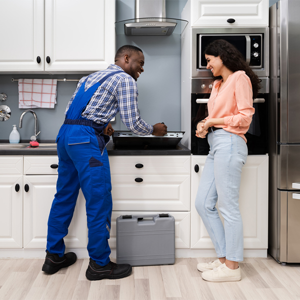 can you provide an estimate for cooktop repair before beginning any work in Connell WA